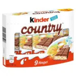 Батончик зі злаками Кантрі Kinder Country (9штx23.5г) 211.5г Німеччина