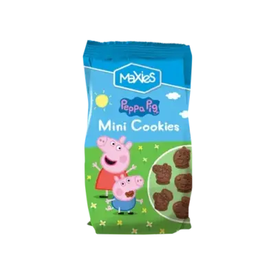 Печиво міні дитяче Свинка Пеппа Maxies Mini Cookies Peppa Pig 100г Іспанія