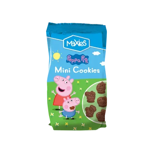 Печиво міні дитяче Свинка Пеппа Maxies Mini Cookies Peppa Pig 100г Іспанія