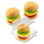 Цукерки желейні Trolli Party Burger Minis 170г(17х10г) Німеччина