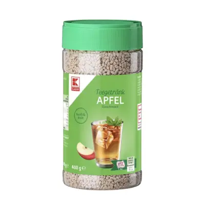 Чайний напій Яблуко K-Classic Teegetränk Apfel 400г Німеччина