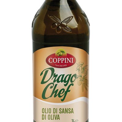 Олія оливкова Coppini Drago Chef Olio di sansa di oliva 1л Італія