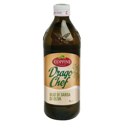 Олія оливкова Coppini Drago Chef Olio di sansa di oliva 1л Італія