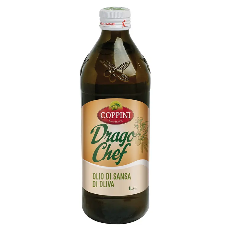 Олія оливкова Coppini Drago Chef Olio di sansa di oliva 1л Італія