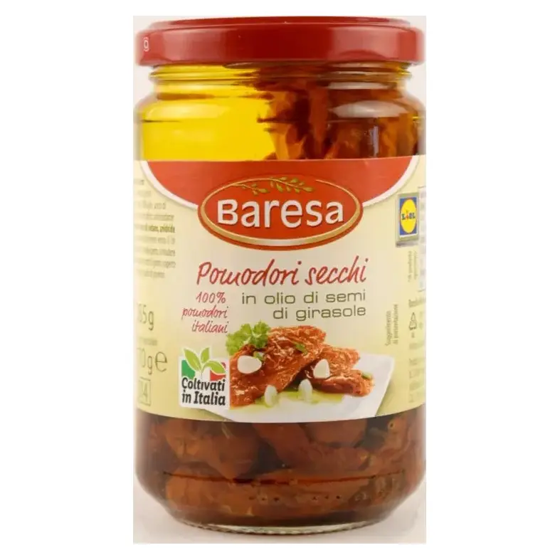 В’ялені помідори в олії Baresa Pomidori Secchi 285/170г Італія