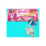 Тістечко бісквітне з молочним кремом + 70 наклейок для нігтів Freddi Barbie (10*25 г) 250 г Італія