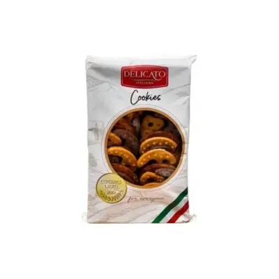Печиво Інь Янь із фруктовим джемом Delicato Cookies 200г Польща