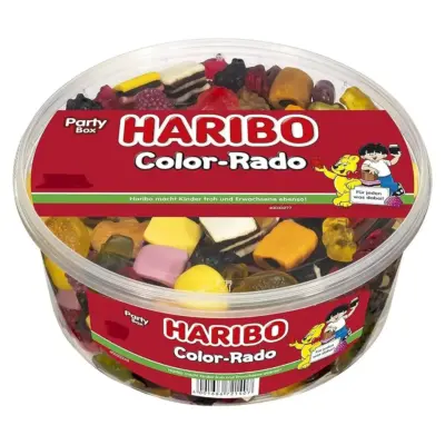 Желейні цукерки Haribo Color-Rado (фруктове асорті) 750г Німеччина