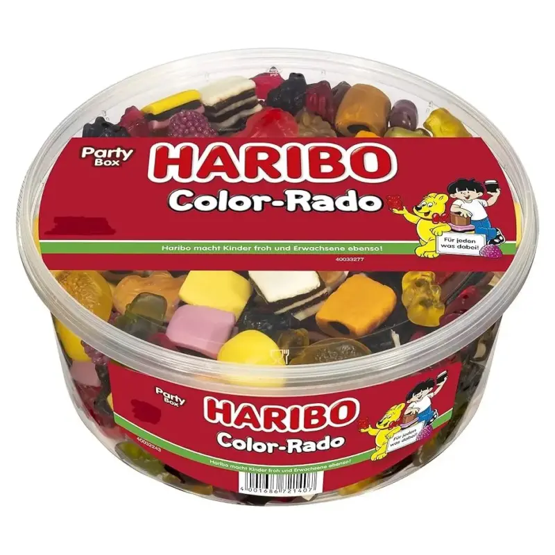 Желейні цукерки Haribo Color-Rado (фруктове асорті) 750г Німеччина