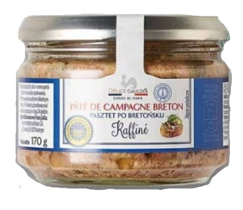 Паштет із свинини домашній Delice Gaulois Terrine de Campagne Pasztet Wieprzowy 170г Польща