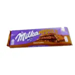 Шоколад молочний з бісквітним печивом Milka Choco Cookie 300г Швейцарія
