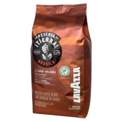Кава в зернах LavAzza Itierra Brasile Premium Blend 100% Fraбіка 1 кг Італія