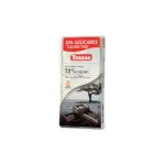 Шоколад без цукру та глютену Torras negro (чорний) 72% какао Іспанія 75г