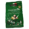 Цукерки нуга з мигдалем у білому та чорному шоколаді GustoBello Torroncini 180г Італія