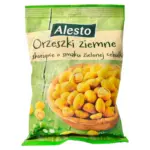 Арахіс смажений без жиру зі смаком Зеленої цибулі Alesto Orzeszki ziemne o smaku zielonej cebulki 200г