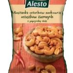 Горіховий мікс кеш'ю й арахісу з перцем чилі Alesto Mieszanka z papryczka chilli 200 г Польща