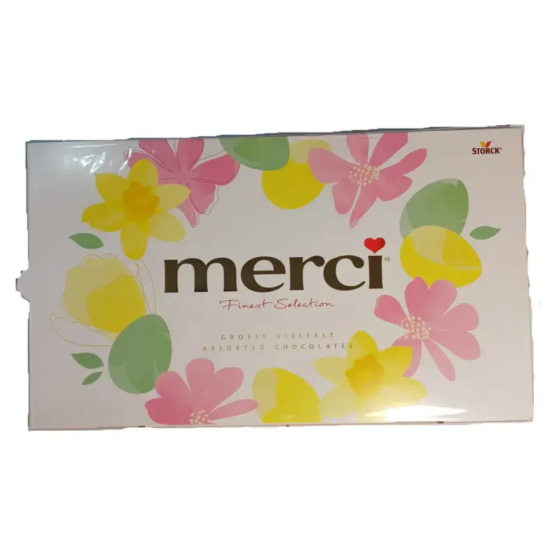 Шоколад  Асорті (8 смаків) Storck  Merci  Finest Selection 400г Німеччина