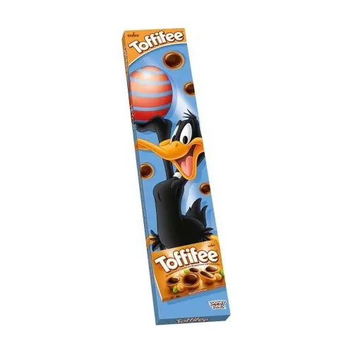Цукерки Toffifee фундук у карамелі з кремовою нугою і шоколадом (3штх125г) 375г Німеччина