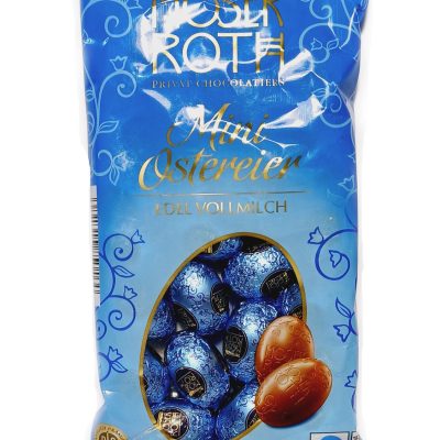 Шоколадні міні яйця з молочного шоколаду Moser Roth Mini Ostereier Edel Vollmilch 150 г Німеччина