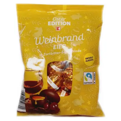 Шоколадні яйця з бренді Oster Edition Weinbrand 150г Німеччина