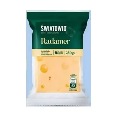 Сир твердий Радамер Swiatowid Radamer 250г Польща