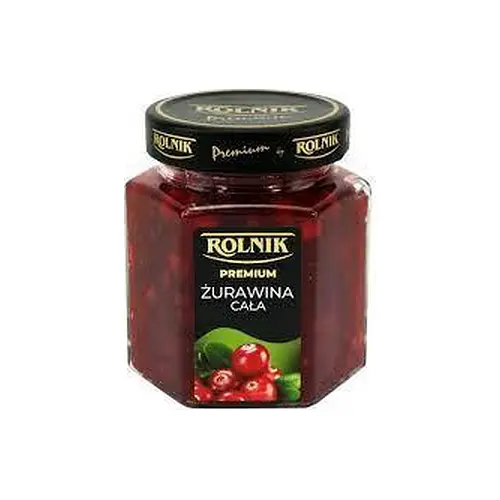 Журавлинний соус для м’ясних та інших страв Rolnik Premium Zurawina cala 300г Польща