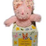 Подарунковий набір Іграшка Зайчик+Асорті щоколодних цукерок 90г Magnetic Easter Candies Польща