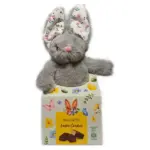 Подарунковий набір Іграшка Зайчик+Асорті щоколодних цукерок 90г Magnetic Easter Candies Польща