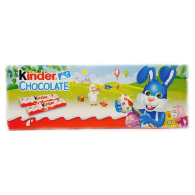 Великодній набір шоколадок Кіндер Kinder Chocolate (12х12,5) 150 г Німеччина