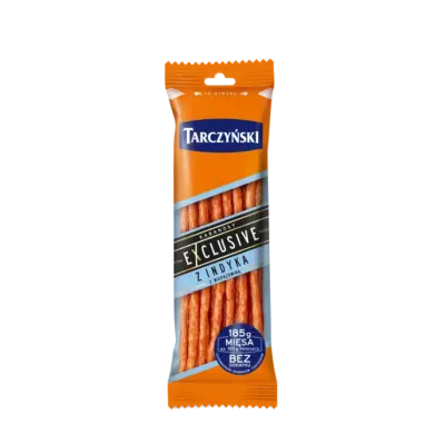 Ковбаски Кабанос з індички, TARCZY SKI Exclusive Kabanosy z indyka 90 г Польща