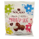 Цукерки шоколадні Яйця Асорті Socado Maxi Ovetti Primevoglie 110г Італія