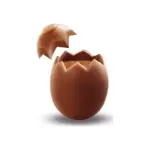 Шоколадні яйця з шоколадним кремом Milka Loffel Ei Kakaocreme (4×34г) 136г Швейцарія  Чотири яйця з альпійського молочного шоколад