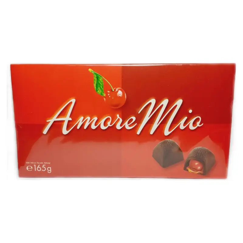 Цукерки шоколадні Вишня в лікері Amore Mio 165 г Німеччина