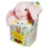 Подарунковий набір Іграшка Зайчик + Асорті щіколадних цукерок 90 г Magnetic Easter Candies Польща