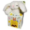 Подарунковий набір Іграшка Зайчик+Асорті щоколодних цукерок 90г Magnetic Easter Candies Польща