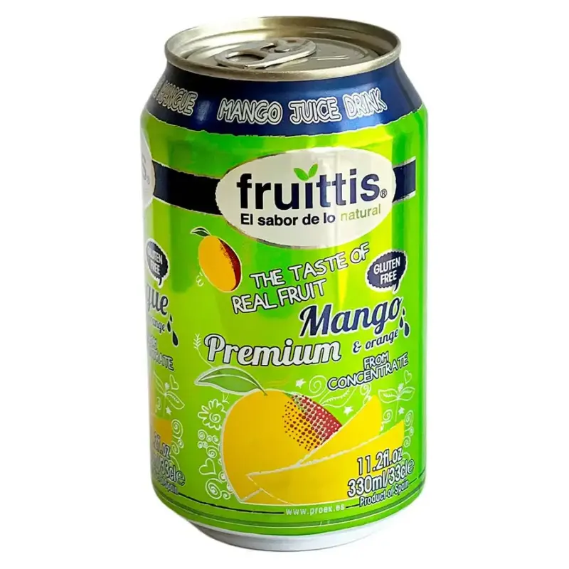 Напій соковмісний Манго Fruittis Mango Premium, 330 мл ж/б Іспанія
