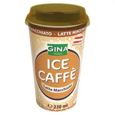 Холодна кава Gina Ice Caffe Latte Macchiato 230мол Австрія