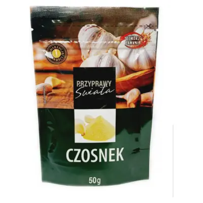 Часник мелений гранульований Przyprawa Swiata Czosnek 50г