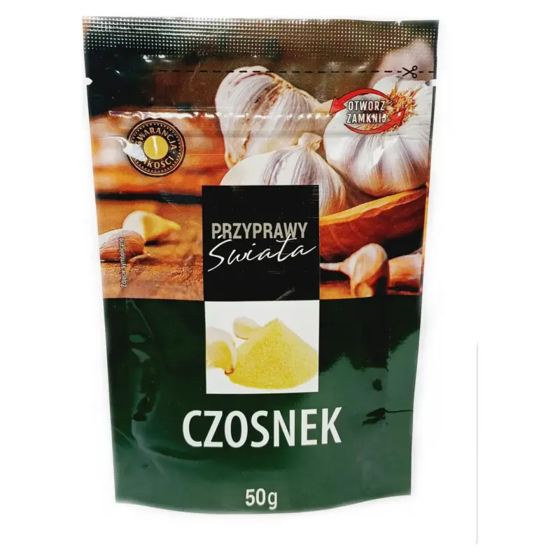 Часник мелений гранульований Przyprawa Swiata Czosnek 50г