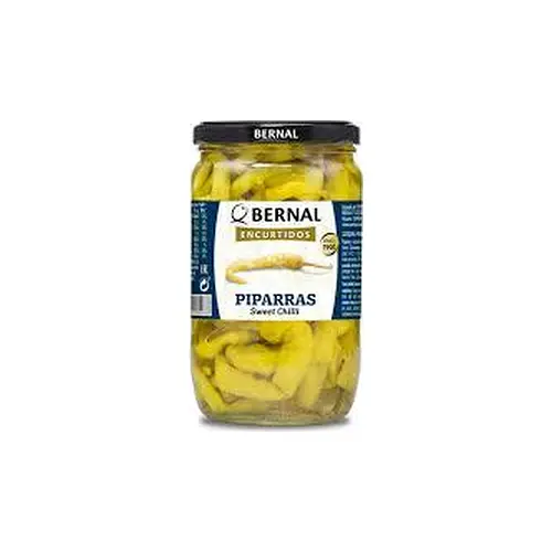 Перець солодкий маринований пепероні Bernal Encurtidos Piparras 300/140г Іспанія