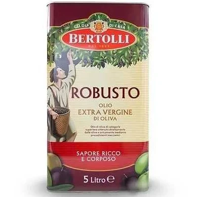 Оливкова олія Extra Vergine Bertolli Robusto 5 л