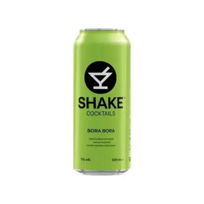 Напій слабоалкогольний Shake Cocktails Bora Bora 7% 500 мл Україна
