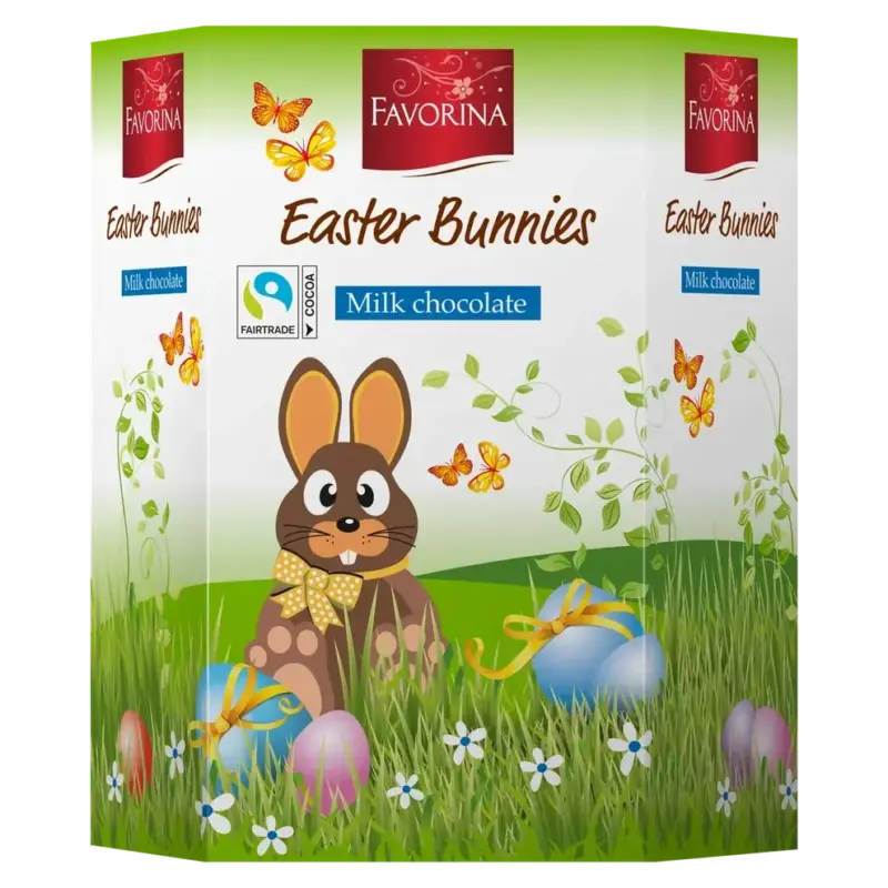 Набір Шоколадних Пасхальних Кроликів Favorina Easter Bunnies 125г Німеччина