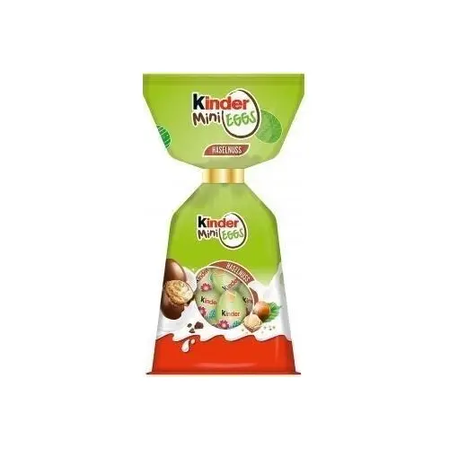 Шоколадні міні-яйця Kinder Mini Eggs Haselnuss 85г (15шт) Італія