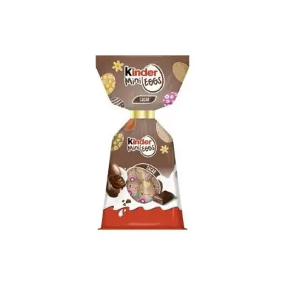 Шоколадні міні-яйця Kinder Mini Eggs Cacao 85г (15шт) Італія