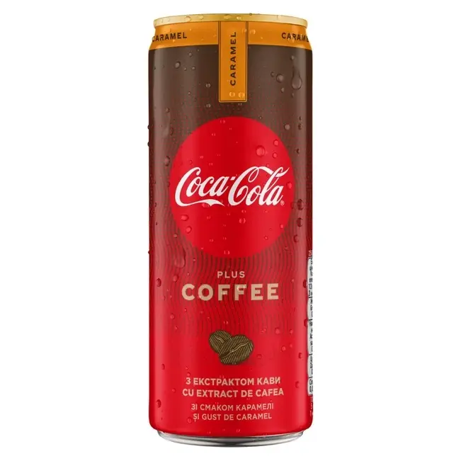 Напій з кавою та карамеллю Coca Cola Plus Coffee Caramel 0.25л