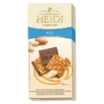 Шоколад молочний з карамелізованим шаром мигдалю 30% какао Heidi Florentine Milk 100 г Румунія