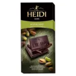 Шоколад темний з фісташками 50% какао Heidi Dark Pistachio 80г Румунія