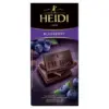 Шоколад темний з чорницею 50% какао Heidi Dark Blueberry 80г Румунія