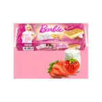 Тістечко бісквітне з полуничним кремом + 70 наклейок для нігтів Freddi Barbie (10*25г) 250г Італія